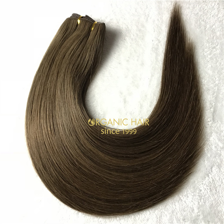 Human best machine weft hair 200grams piano 4/6color X101